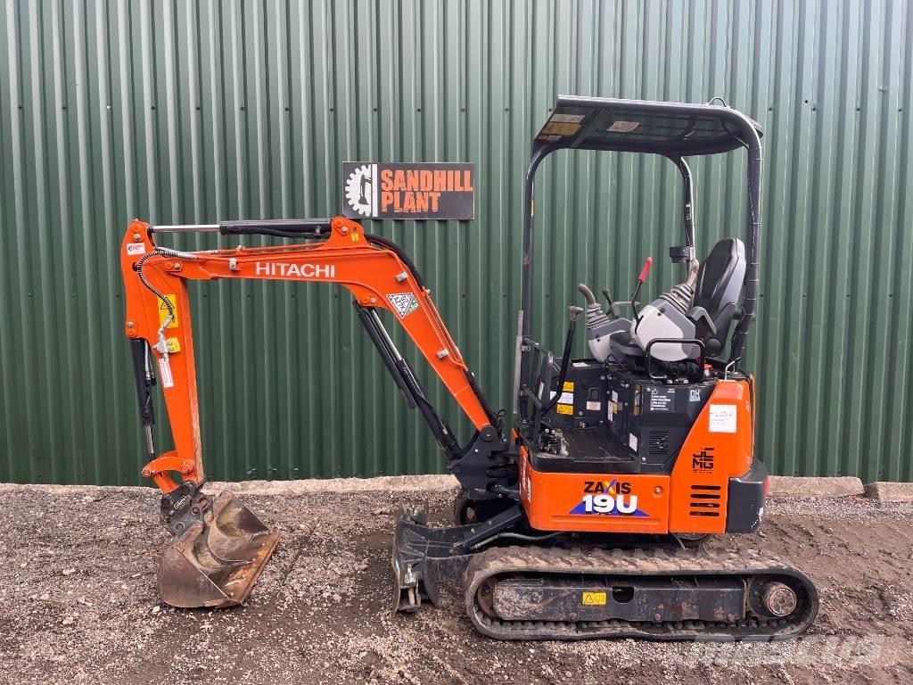 Hitachi ZX 19 U-6 Mini excavadoras < 7t