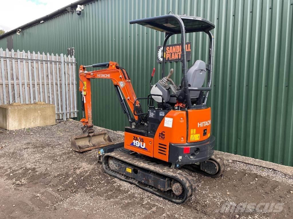 Hitachi ZX 19 U-6 Mini excavadoras < 7t