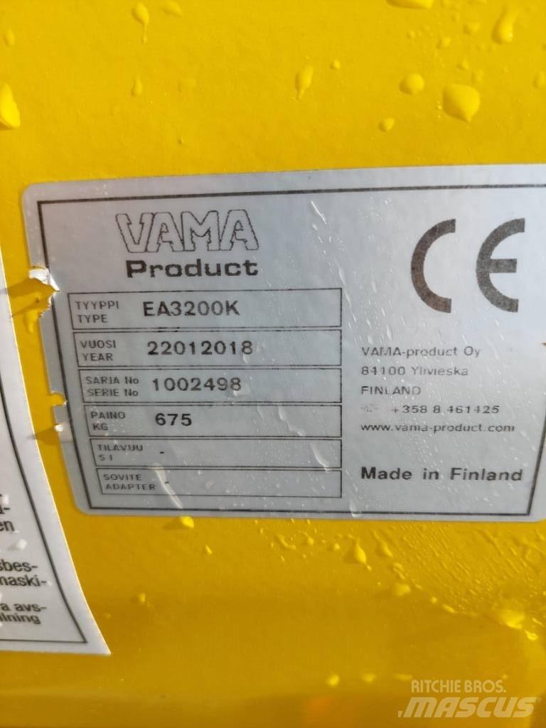 Vama EA 3200K Láminas y cuñas quitanieves