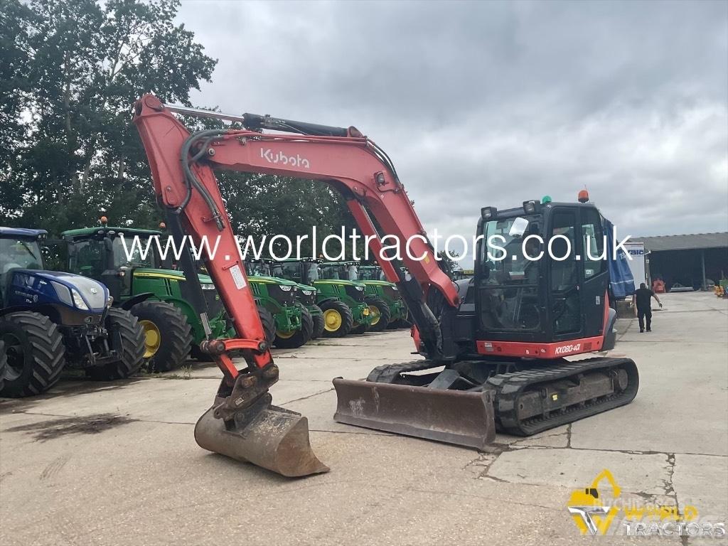 Kubota KX 080-4 Excavadoras 7t - 12t