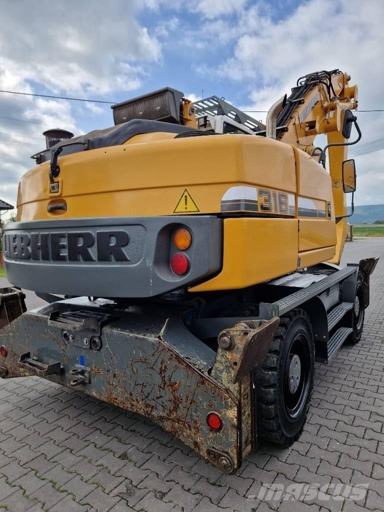 Liebherr 316 Excavadoras de ruedas