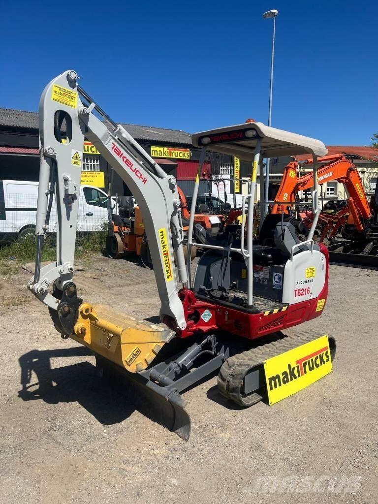 Takeuchi TB216 Mini excavadoras < 7t