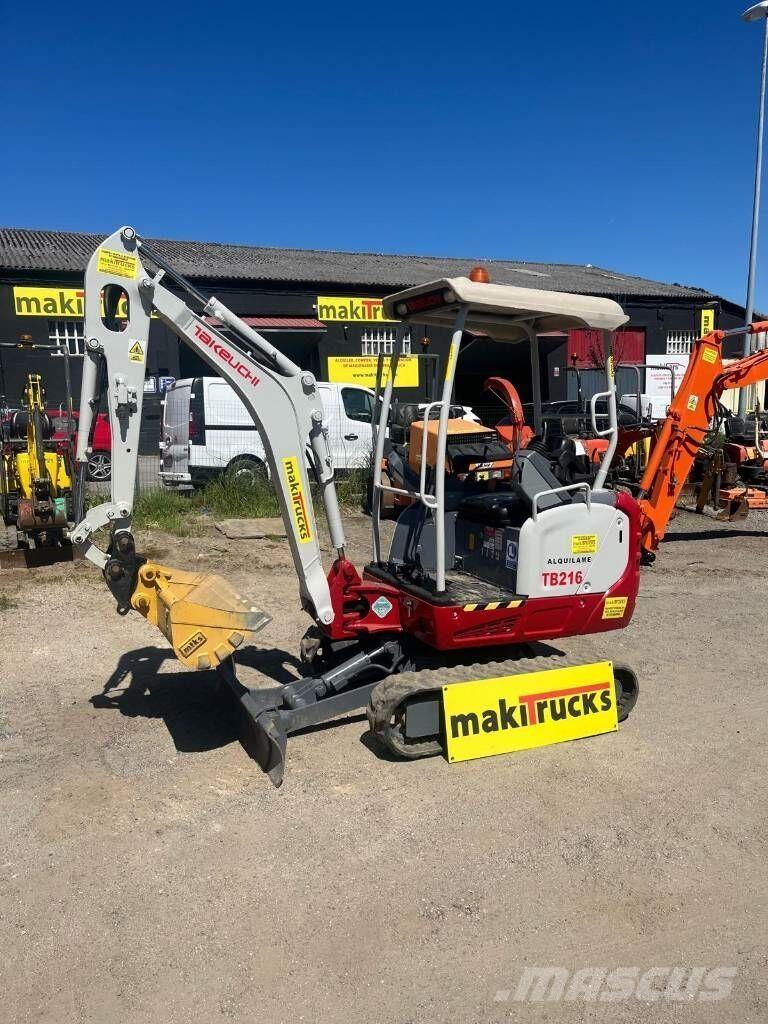 Takeuchi TB216 Mini excavadoras < 7t