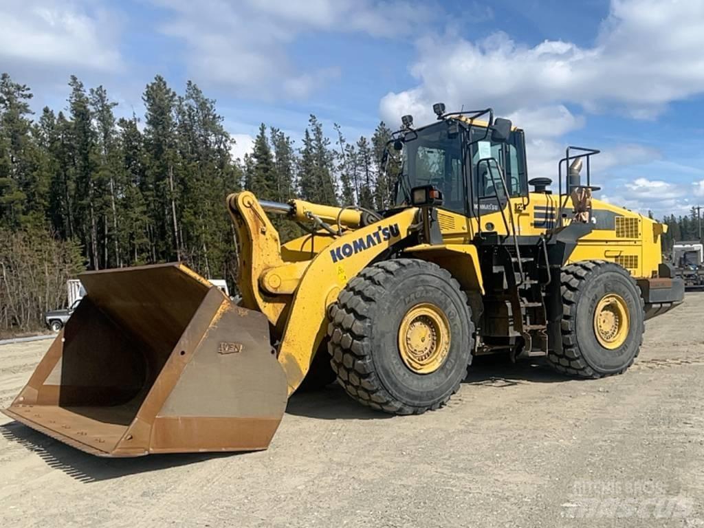Komatsu WA 500-7 Cargadoras sobre ruedas