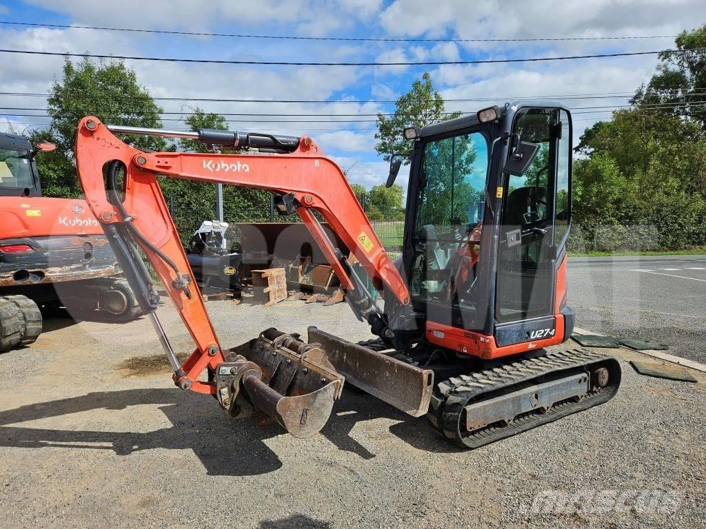Kubota U 27 Mini excavadoras < 7t