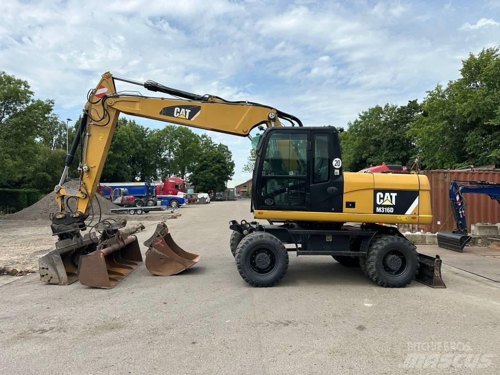 CAT M 316 D Excavadoras de ruedas