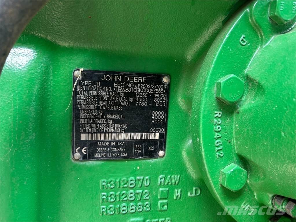 John Deere 8310R Tractores