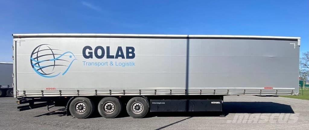 Kögel SN 24 Semirremolques con caja de lona