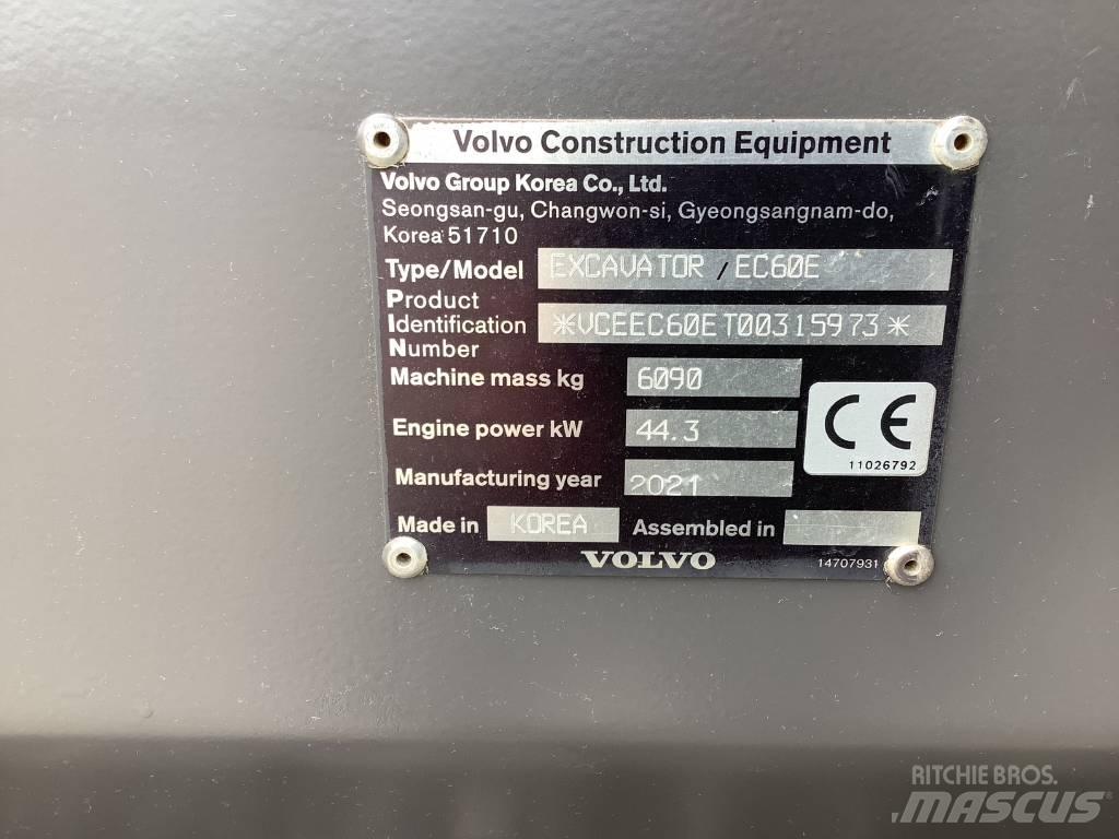 Volvo EC 60 E Excavadoras de cadenas