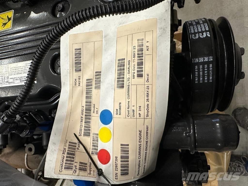 Cummins B6.7 FR95272 Agricultura - Otros