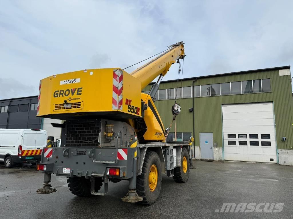 Grove RT 550 E Grúas autopropulsadas