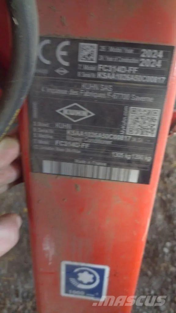 Kuhn FC 314 D FF Corta-césped delanteros y traseros