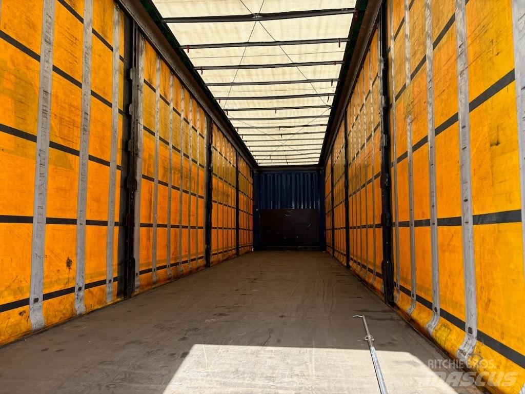 Krone Mega 2achs Semirremolques con caja de lona