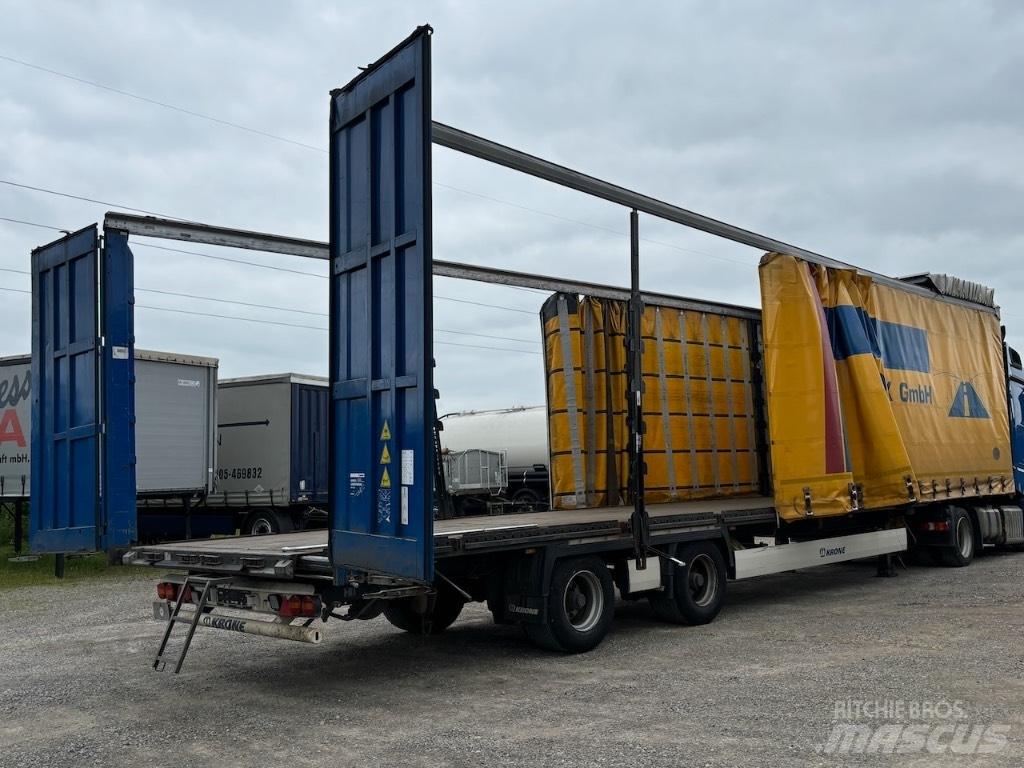 Krone Mega 2achs Semirremolques con caja de lona