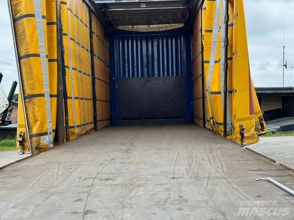 Krone Mega 2achs Semirremolques con caja de lona