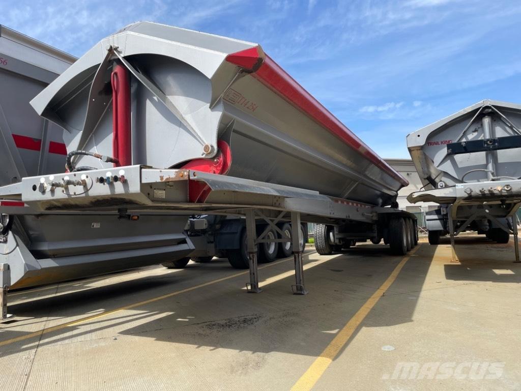  OSW 4 Axle Side Dump Bañera
