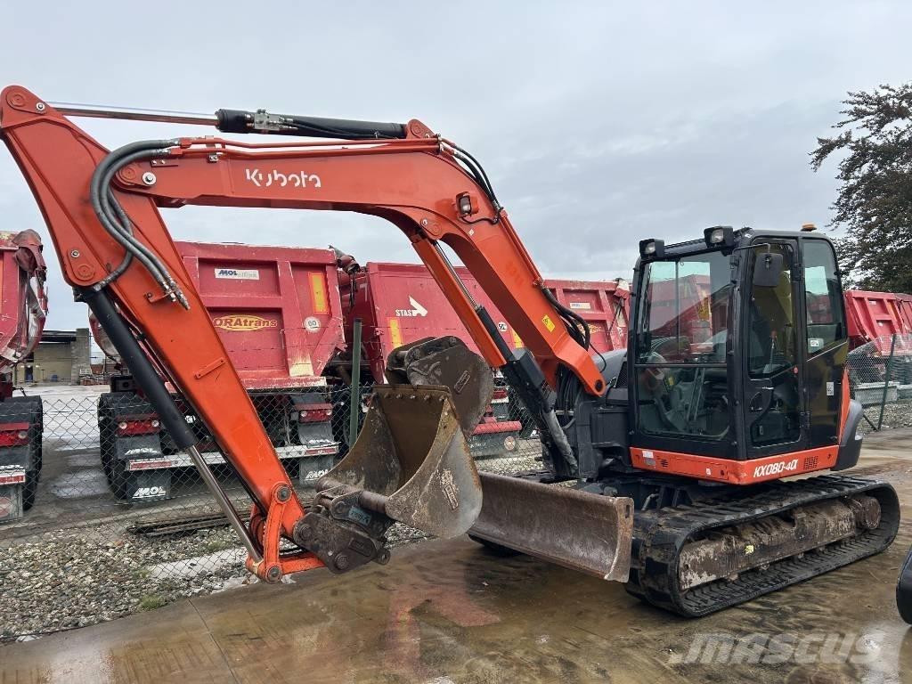 Kubota KX 080-4 Excavadoras 7t - 12t