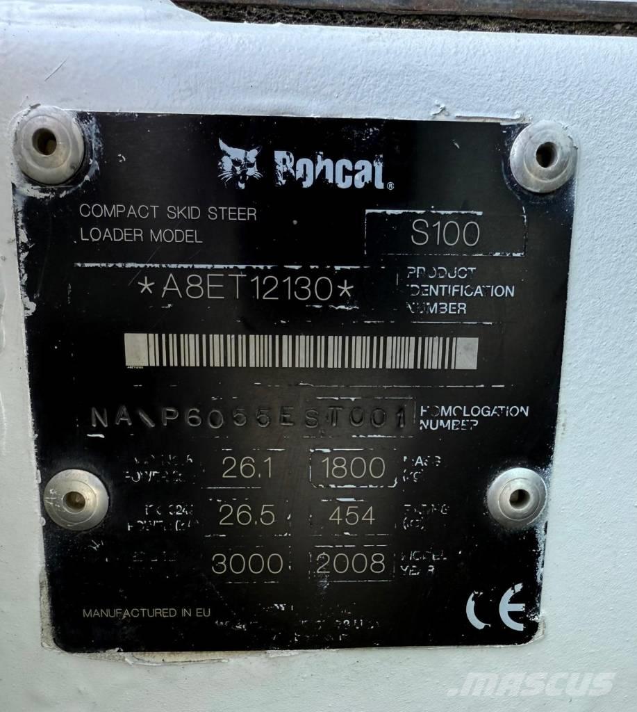 Bobcat S 100 Minicargadoras