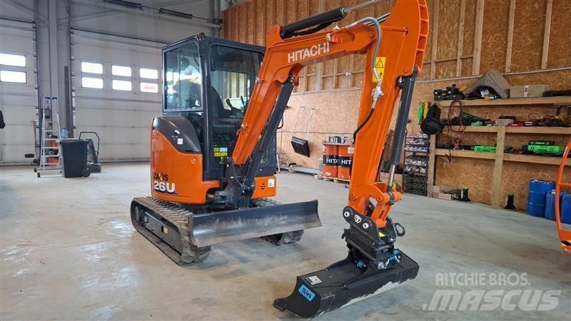 Hitachi ZX 26 U-6 Mini excavadoras < 7t