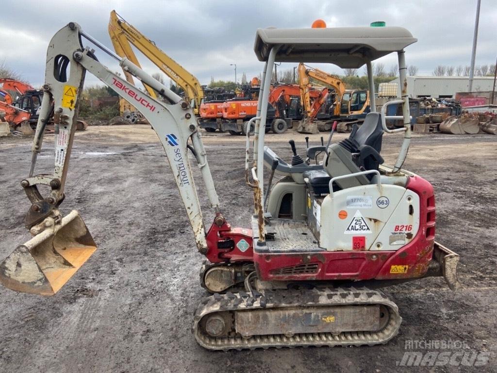 Takeuchi TB 216 Mini excavadoras < 7t
