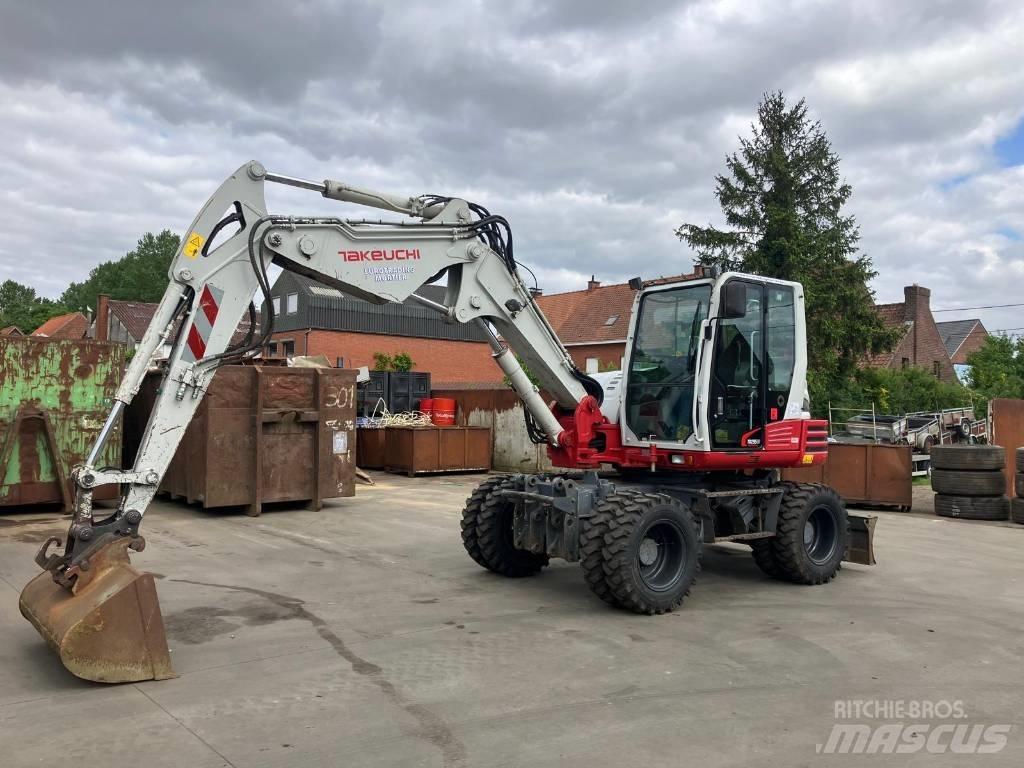 Takeuchi TB 295 W Excavadoras de ruedas