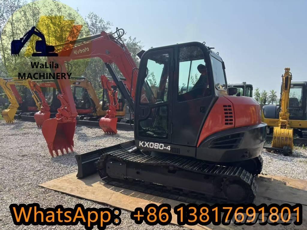 Kubota KX 080-4 Mini excavadoras < 7t