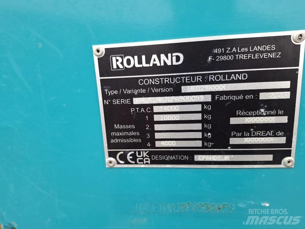 Rolland RF 6620 TCE Remolques esparcidores de estiércol