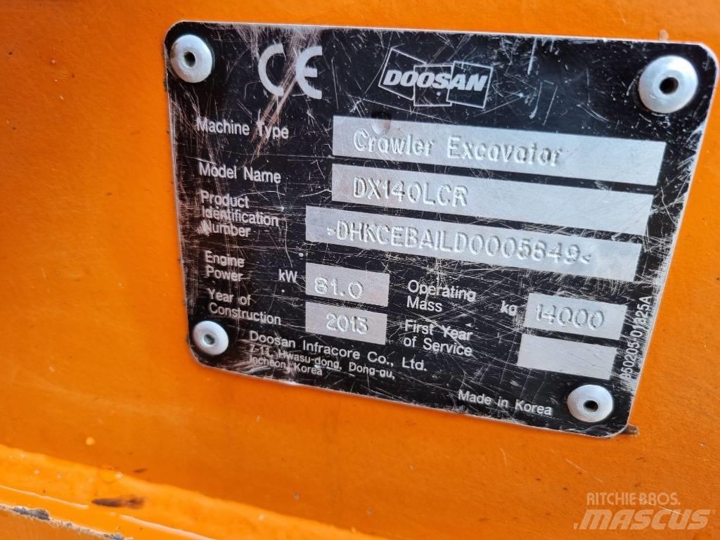 Doosan DX 140 LCR Excavadoras