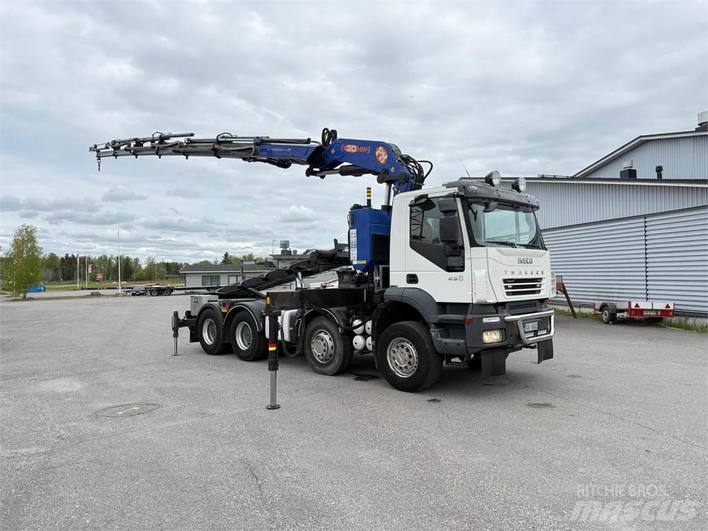 Iveco 410T45 8x4 Camiones grúa
