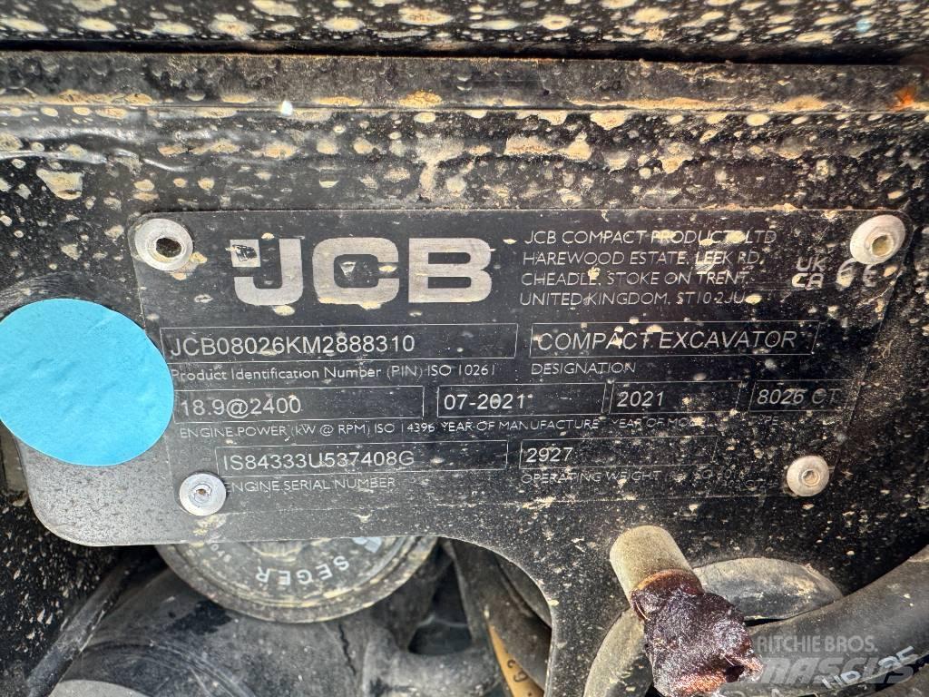 JCB 8026CTS Excavadoras de cadenas