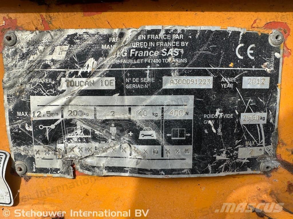 JLG Toucan 10E Otras plataformas elevadoras