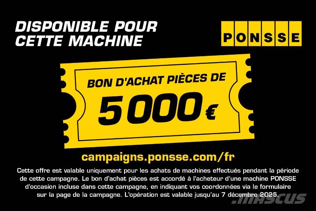 Ponsse Ergo 8W Cosechadoras