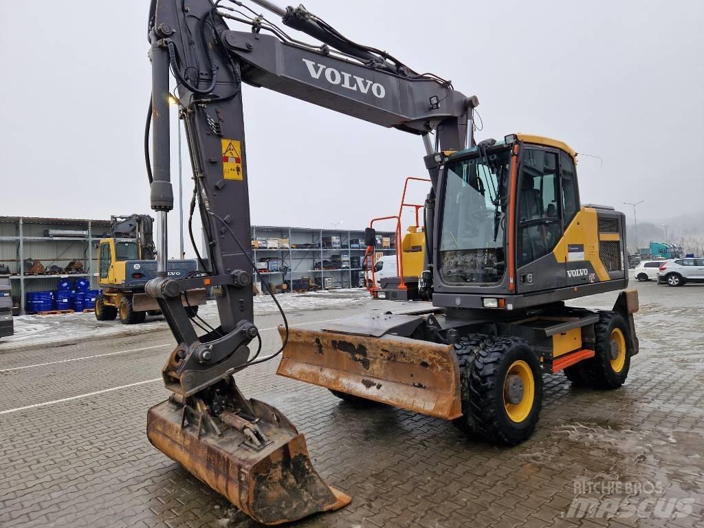 Volvo EW 160 E Excavadoras de ruedas