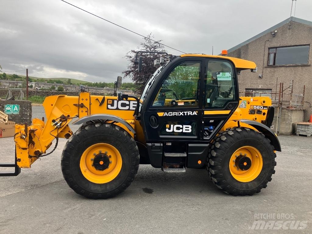 JCB 560-80 Agri Xtra Manipuladores telescópicos agrícolas
