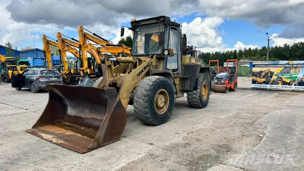 Hanomag 50 E Cargadoras sobre ruedas