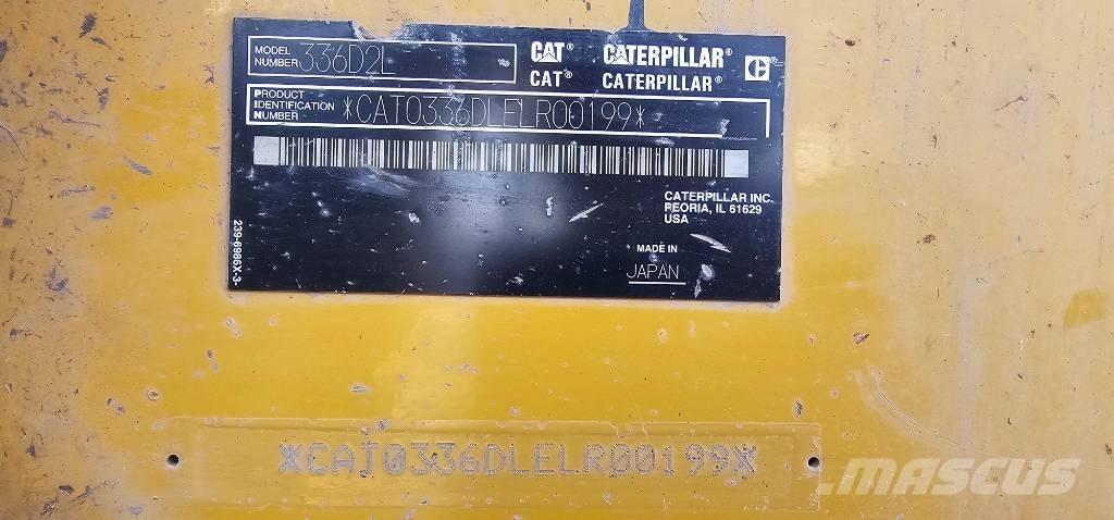 CAT 336D2L Excavadoras de cadenas