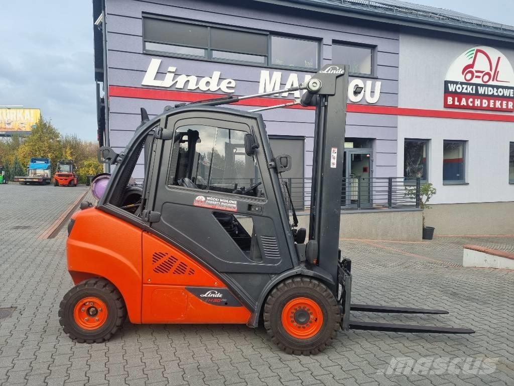 Linde H30T-02 Carretillas LPG