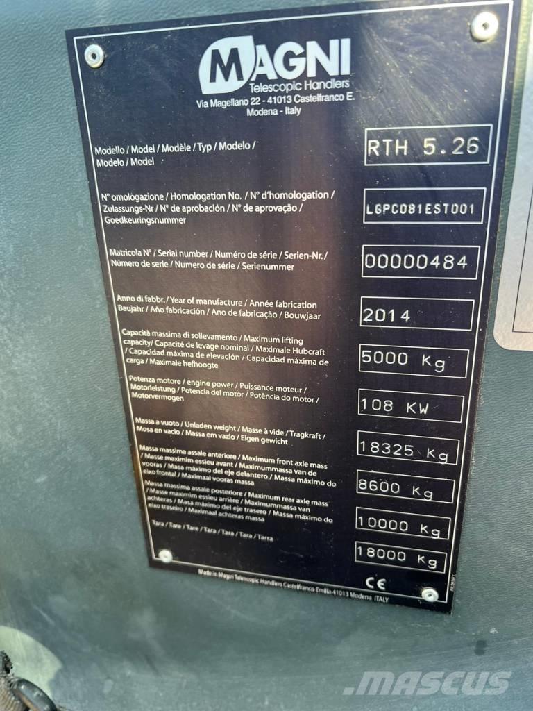 Magni RTH 5.26 Carretillas telescópicas