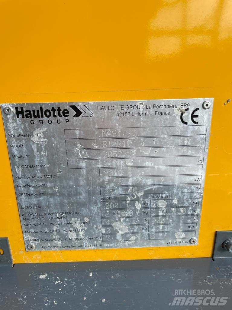 Haulotte Star 10 Ascensores de personal y montacargas de acceso