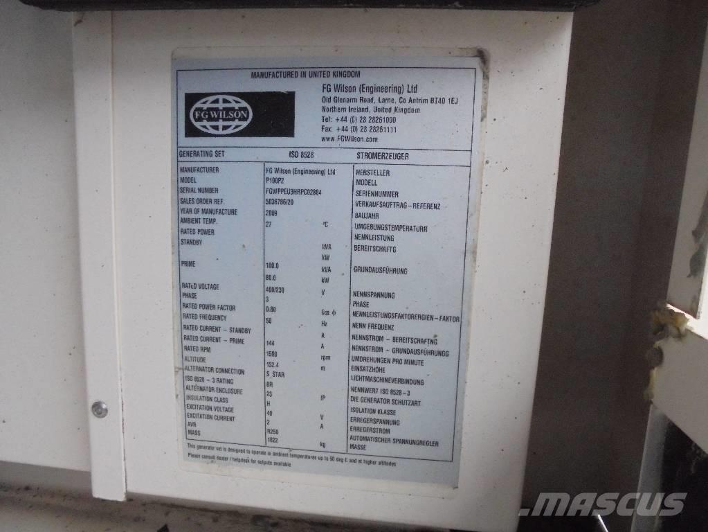 Wilson P 100 P2 Generadores diesel
