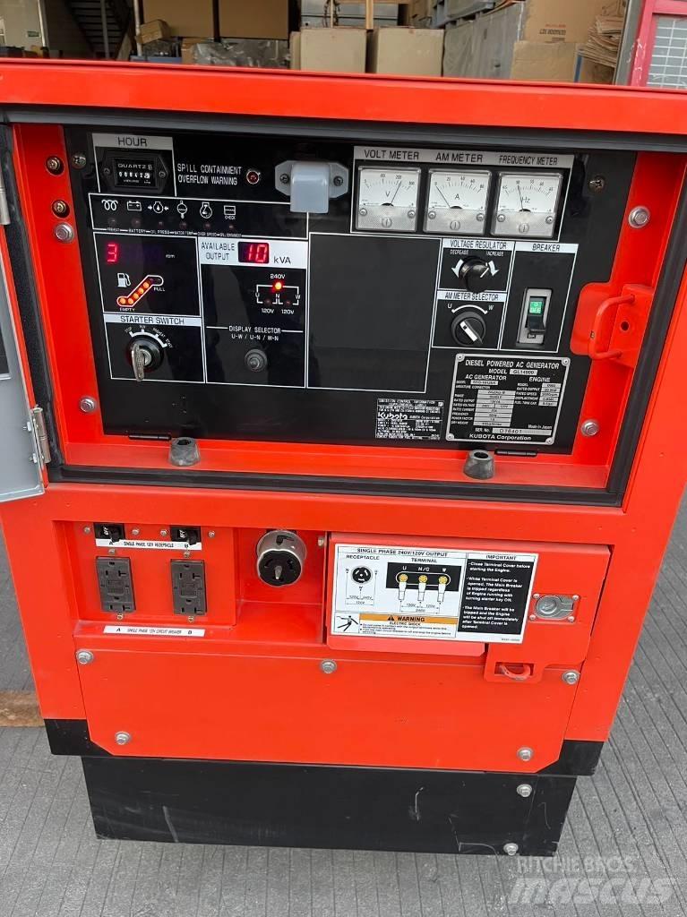 Kubota 12KVA Generadores diesel