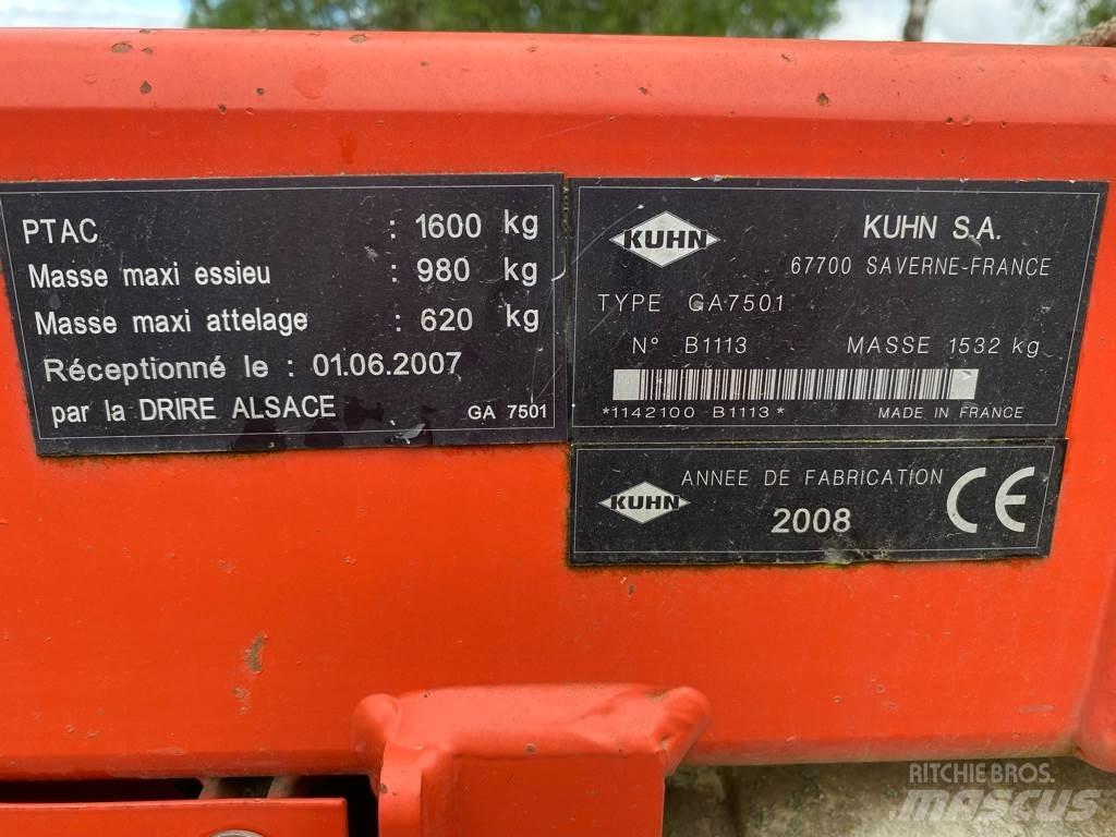 Kuhn GA 7501 Segadoras hileradoras
