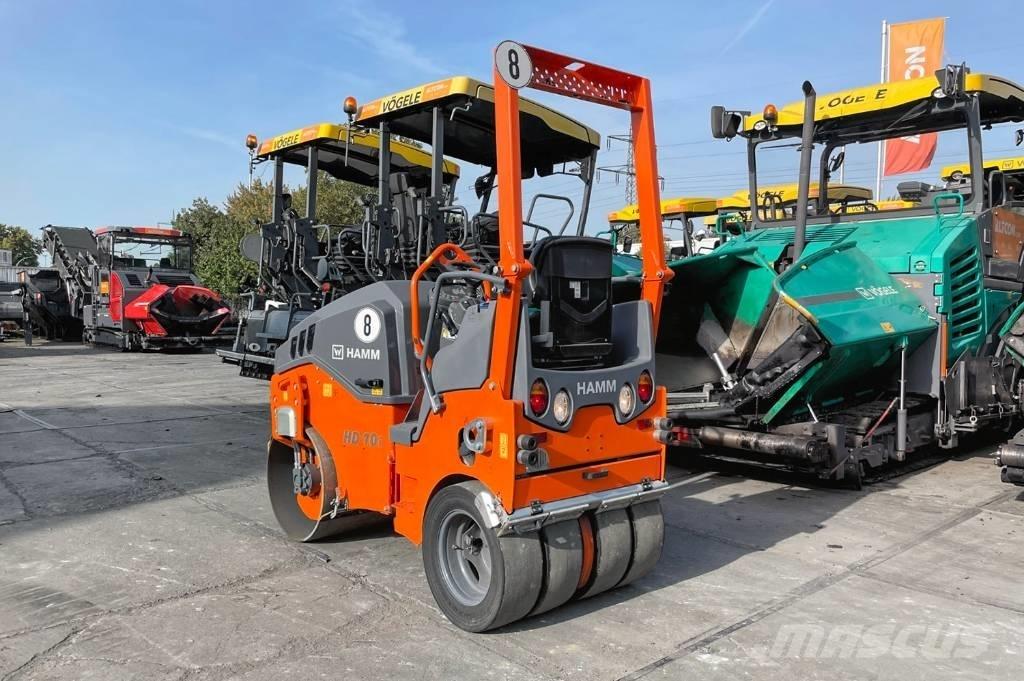 Hamm HD 10 VT Rodillos combinados