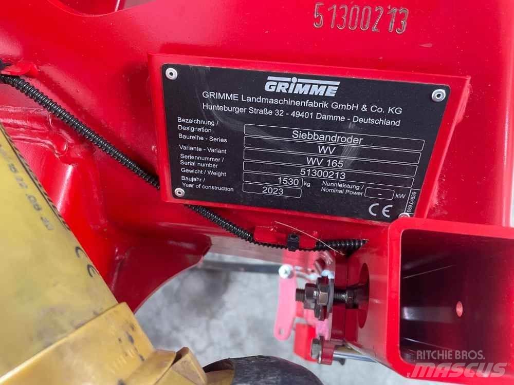 Grimme WV 165 Agricultura - Otros