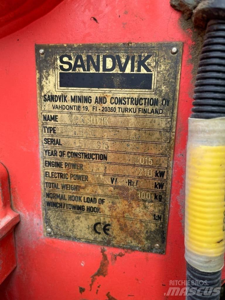 Sandvik LH 410 Cargadoras subterráneas