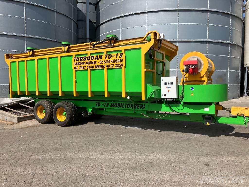 turbodan TD - 18 Secadoras de grano