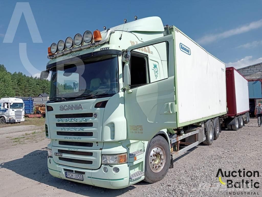 Scania R 480 Camiones caja cerrada