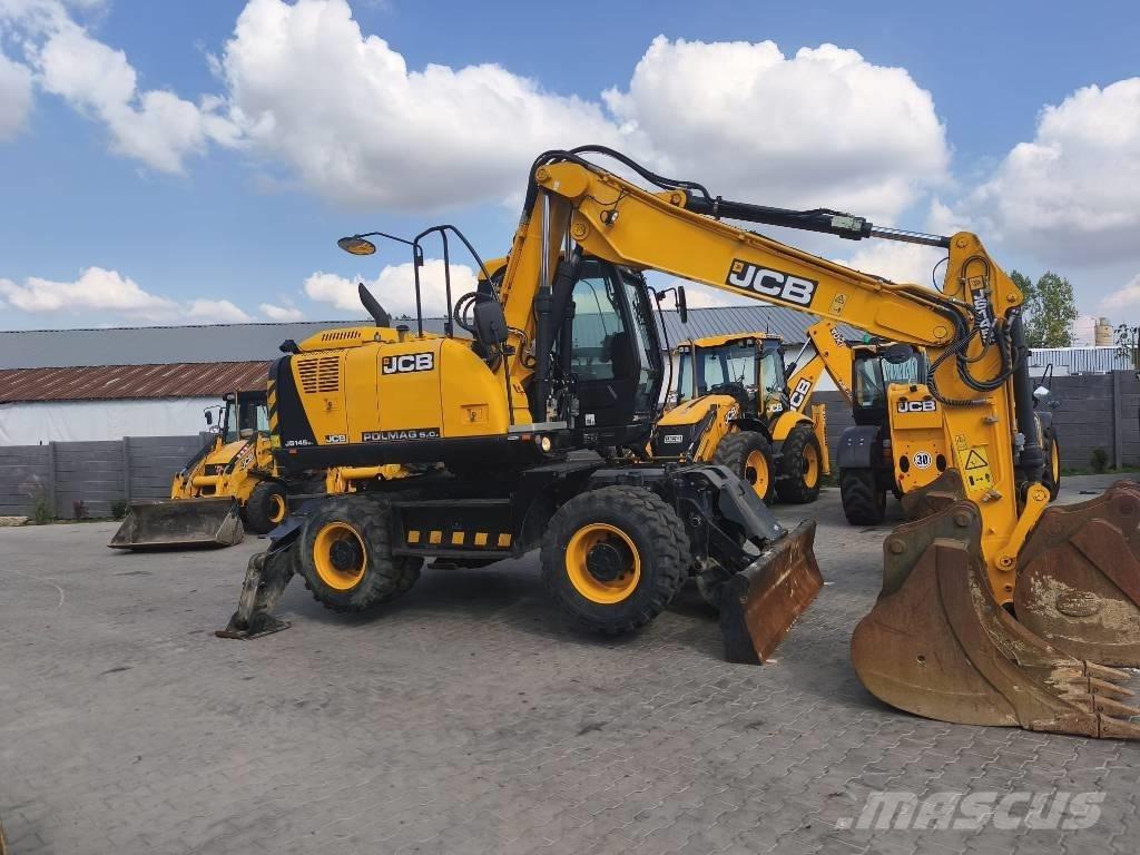 JCB JS 145 W Excavadoras de ruedas