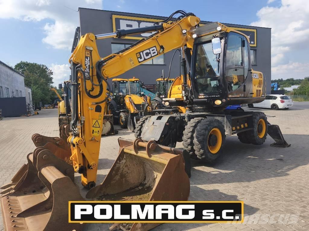 JCB JS 145 W Excavadoras de ruedas