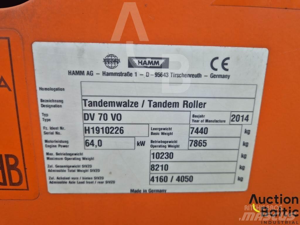 Hamm DV 70 VO Otros rodillos